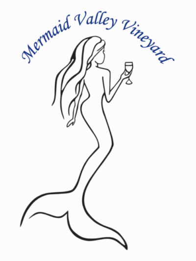 Here is the logo of Mermaid Valley Vineyard