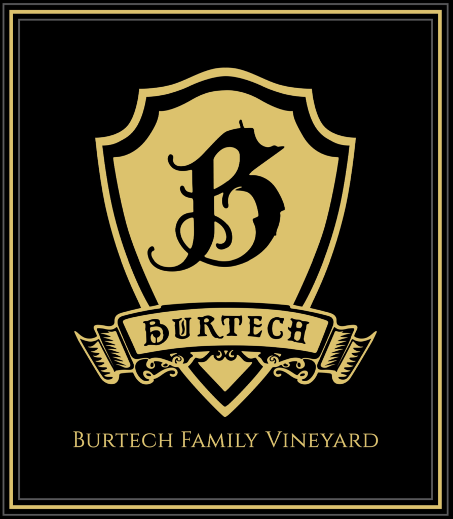 Here is the logo of Burtech Family Vineyard