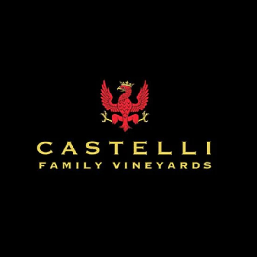 Here is the logo of Castelli Family Vineyards.