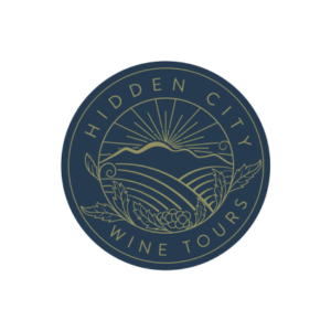 Here is the logo of Hidden City Wine Tours.