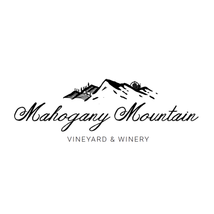 Here is the logo of Mahogany Mountain.