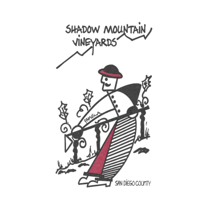 Here is the logo of Shadow Mountain Vineyards.